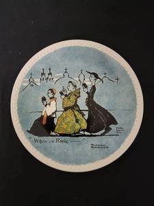 lot 59 image: When In Rome  ________________-  Artist Norman Rockwell.  COA Included.  Size 7 12