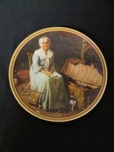 lot 60 image: Reminiscing In The Quiet - Artist Norman Rockwell. Coa Included.  Size 8 12