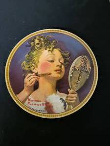lot 64 image: Making Believe At The Mirror - Artist Norman Rockwell.  COA Included. Size 8 12