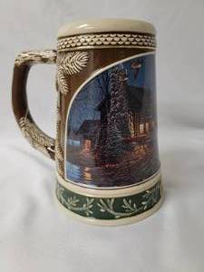 Terry Redlin Mug " Moon Light Retreat".  7" Tall