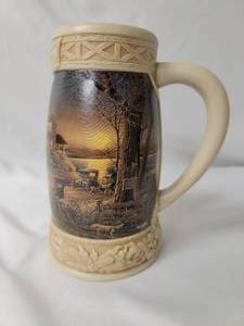 lot 5 image: Terry Redlin Mug Harvest Moon Ball.  7 Tall