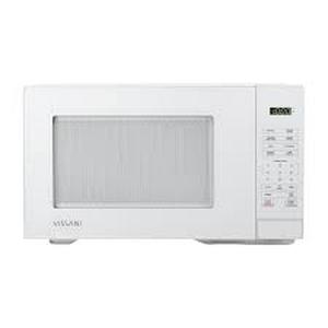 lot 12 image: Vissani 1.1 cu. ft. Countertop Microwave Oven in White Customer Returns See Pictures