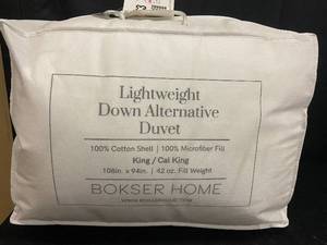 King/Cal King Lightweight Down Alternative Duvet