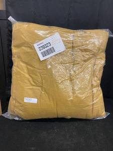 French Linen Comforter & Sham Set - King Size in Honey