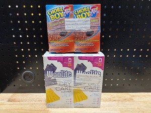 lot 42 image: Chore Boy Ultimate Scrubbers and Woolite Dry Care Cleaner