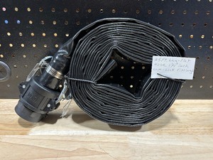 lot 47 image: 25 Foot Lay Flat Hose 1 14 Inch Cam Lock Fittings