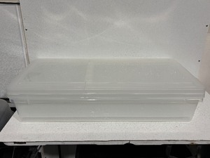 lot 4 image: 2 Storage Totes Aprox 38x20x5