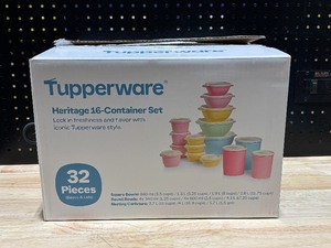Tupperware Heritage 16 Container Set