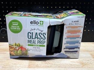 lot 25 image: Glass Meal Prep Set