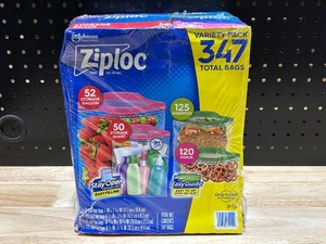 lot 33 image: Variety Pack Ziploc Bags