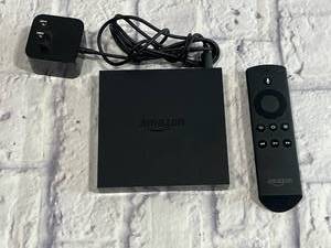 lot 9 image: Amazon Fire TV Streaming Box (Model CL1130) with Remote in Working Condition