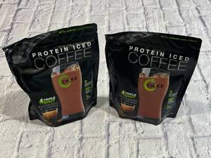 lot 10 image: Two New CHIKE Protein Iced Coffee Triple Shot Espresso & Cream (20 grams of Whey Protein)