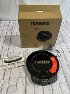 lot 11 image: New (Open Box) NUWAVE PIC Gold Portable Induction Cooktop ($89.99 Retail Price)
