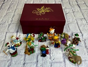 lot 16 image: Beautiful The Danbury Mint Baby Animal Ornament Collection in Excellent Condition