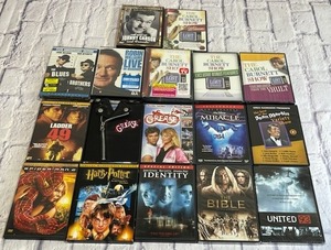 lot 26 image: New and Used DVDs - Grease, The Blues Brothers, Harry Potter, Miracle, The Carol Burnett Show, Johnny Carson and More