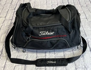 lot 30 image: Titleist Golf Black & Red Travel Duffle Bag with Shoulder Strap