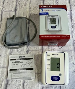 lot 34 image: Omron Model BP710 Automatic Blood Pressure Monitor in Working Condition