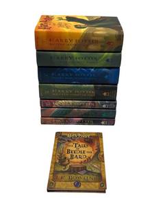 lot 37 image: Nice Harry Potter 7-Book Hardcover Series with The Tales of Beedle The Bard