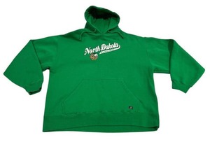 lot 41 image: Vintage Mens XL North Dakota State Fighting Sioux Hoodie Sweatshirt