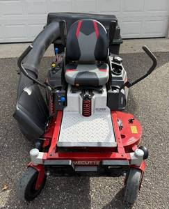 Toro Zero Turn Riding Mower with MyRIDE Suspension System