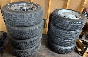 lot 23 image: Set of 8 Tires with Goodyear and Michelin Brands