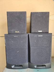 lot 31 image: Sony and KLH Speaker System Set