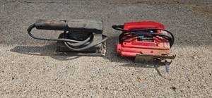 lot 37 image: Used Shop Source 2-Speed Jigsaw and Sander Set