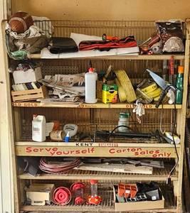 lot 73 image: Assorted Garage Items and Tools Collection