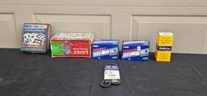 lot 107 image: Collection of Automotive Parts including Headlamps and Belts