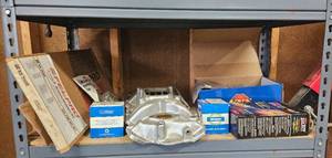 lot 110 image: Assorted Car Parts Including Brakes and Exhaust Headers