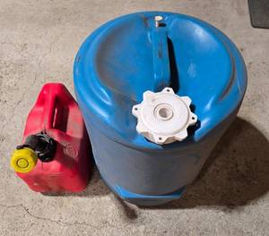 lot 113 image: Set of 2 Fuel Containers Reliance Water Container and Gasoline Jerry Can