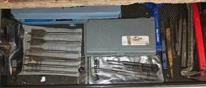 lot 148 image: Comprehensive Drill Bit and Hand Tool Set