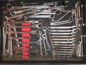 lot 150 image: Comprehensive Set of Assorted Wrenches