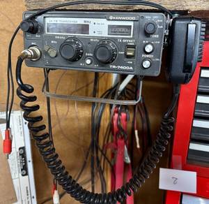 lot 162 image: Kenwood TR-7400A 2m FM Transceiver with Microphone