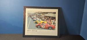 lot 205 image: Framed Shelby American Collection 5th Anniversary 2001 Print