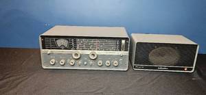 lot 208 image: Vintage Hallicrafters SX-71 Receiver and R-48A Speaker