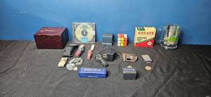 lot 211 image: Assorted Collectible Items and Tools