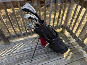 lot 232 image: Golf Club Set with Ping Irons and TopFit Covers