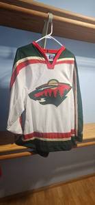 lot 285 image: Official Licensed Minnesota Wild CCM NHL Hockey Jersey