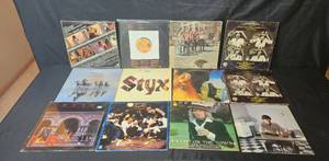lot 321 image: Collection of Classic Vinyl Records Featuring Top Artists