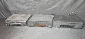 lot 342 image: Set of 3 Used VHS Video Recorders - Allegro and RCA Models