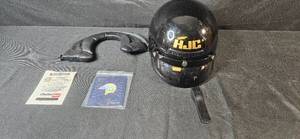 lot 389 image: HJC Motorcycle Helmet with Liner and Chatterbox Manual