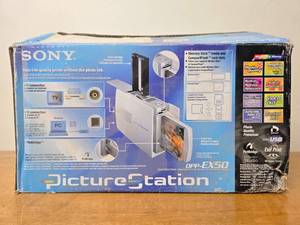 lot 409 image: Sony PictureStation DPP-EX50 Digital Photo Printer with Accessories