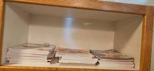 lot 422 image: Assorted Household Items Including Magazines, Bathroom Supplies, and More