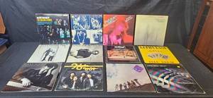 lot 424 image: Collection of Classic Rock Vinyl Records Featuring The Rolling Stones, Fleetwood Mac, and More