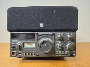 lot 433 image: Kenwood TS-130S SSB Transceiver with Boston Acoustics MCS 100 Speaker