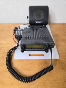 lot 436 image: Used Icom IC-2100H VHF Transceiver with RadioShack External Speaker