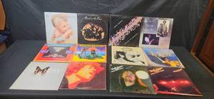 lot 443 image: Collection of Rock and Pop Vinyl Records - Van Halen, Elton John, Foreigner and More