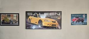 lot 478 image: Collection of 3 Classic Car Posters