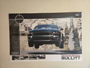 lot 480 image: 2019 Mustang Bullitt Poster